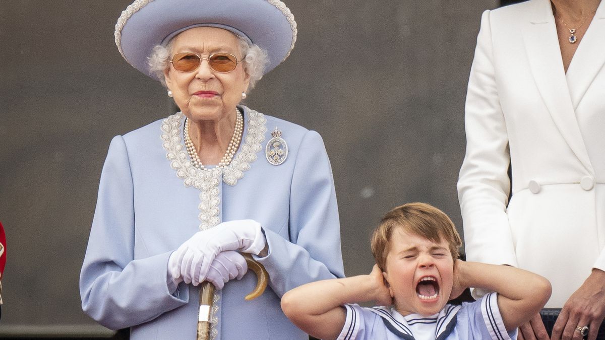 Fotky z Londýna: Královna a křičící princ. Moment, který ovládl první den oslav